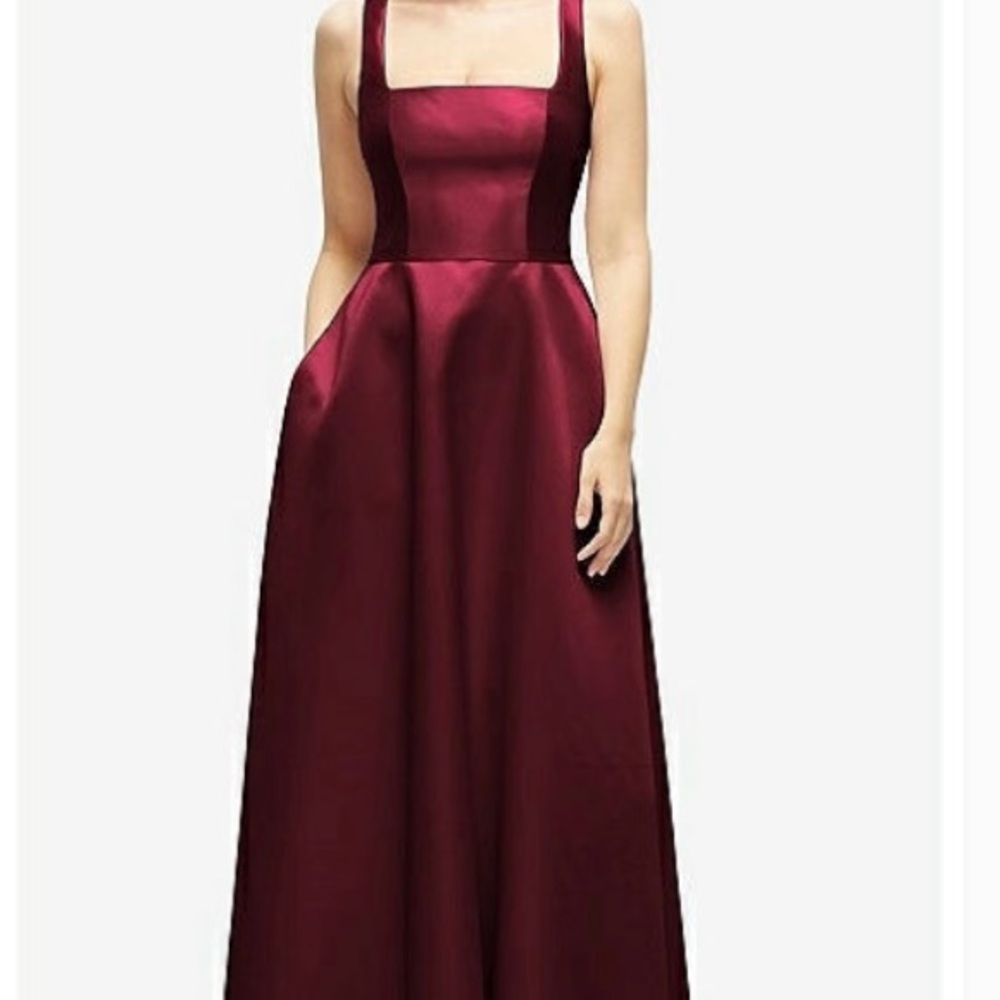 Dessy Collection Cabernet Formal Dress